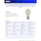 Feit Electric Feit Enhance A19 E26 (Medium) Filament LED Bulb Soft White 100 Watt Equivalence 2 pk A19100CL927CAF2 - alternate 6